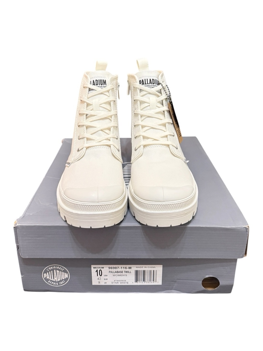 Palladium Pallabase Twill Platform Boots | Multiple Women’s Sizes | NIB - Picture 6 of 6